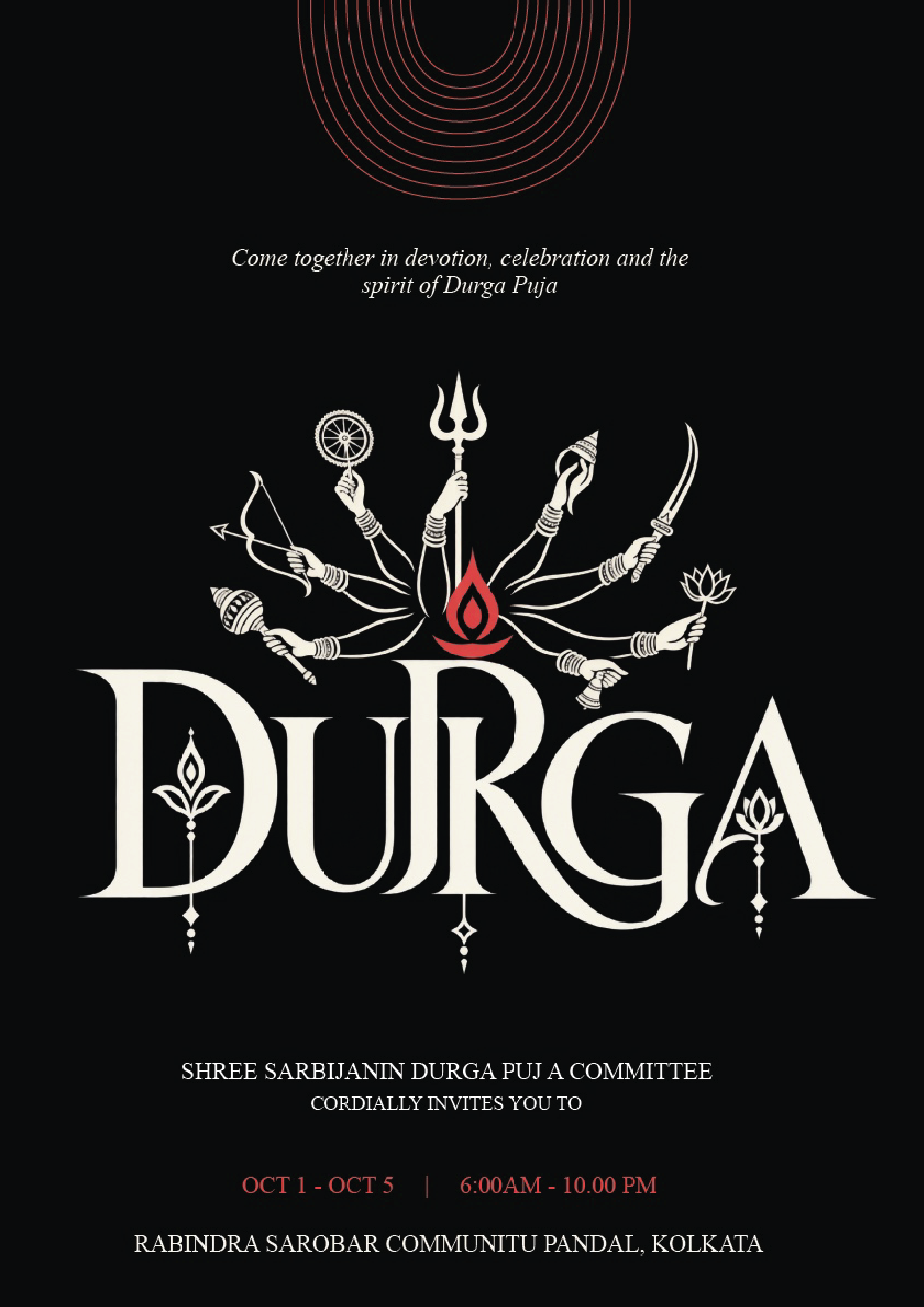 DURGA POOJA - Visual 1